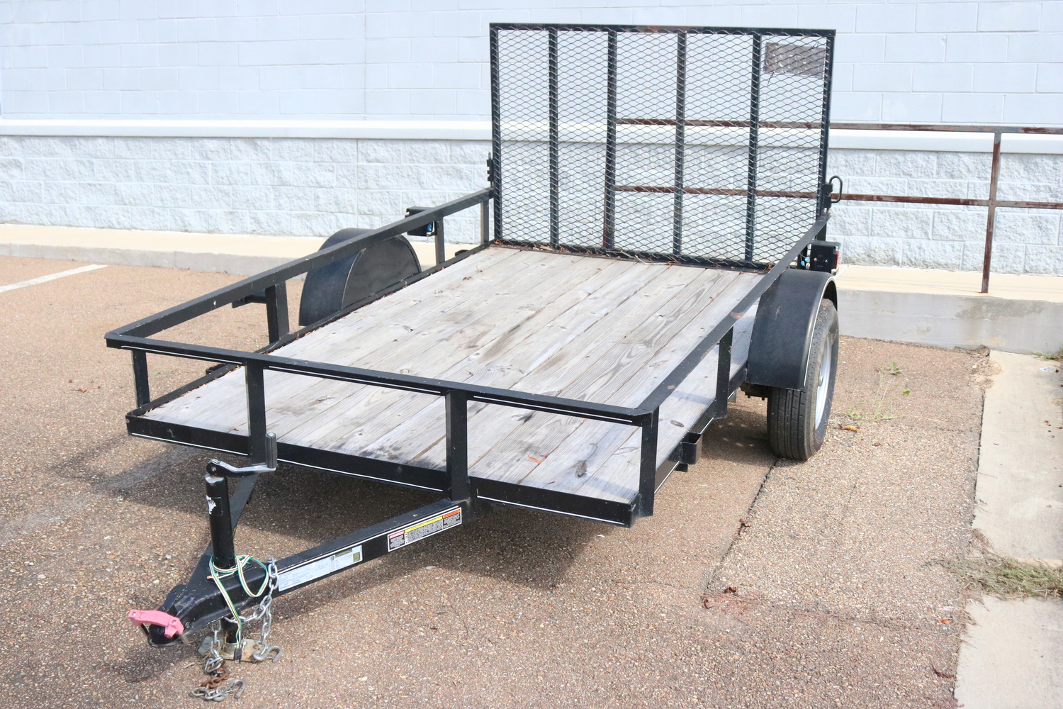 2020 Barrentine 6'x10' Wood Bottom Trailer USA Pawn