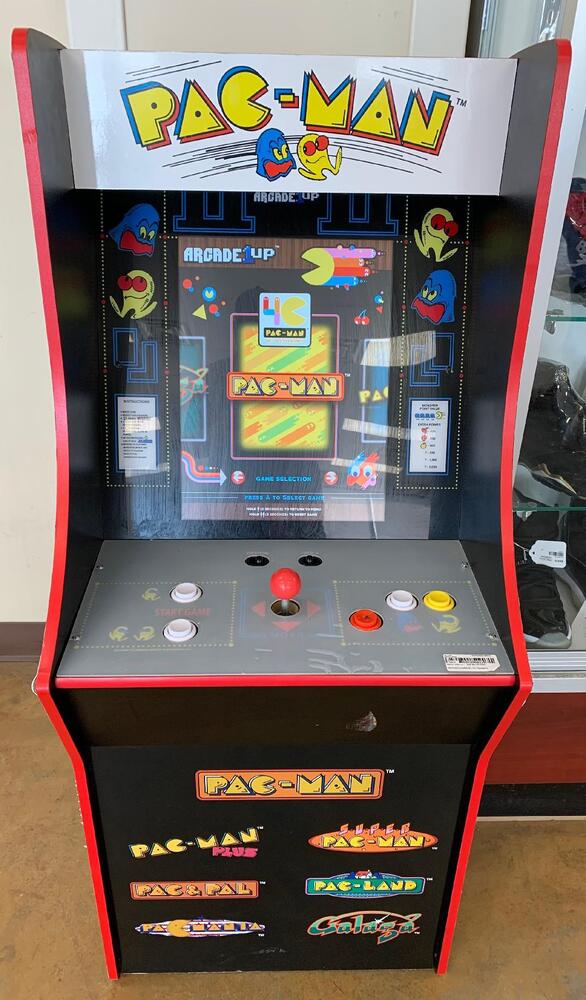 PacMan 1Up Retro Gaming Video Arcade USA Pawn
