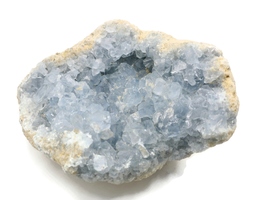 Beautiful Blue Celestite Crystal Natural Specimen - 1 Pounds 6 Ounces 