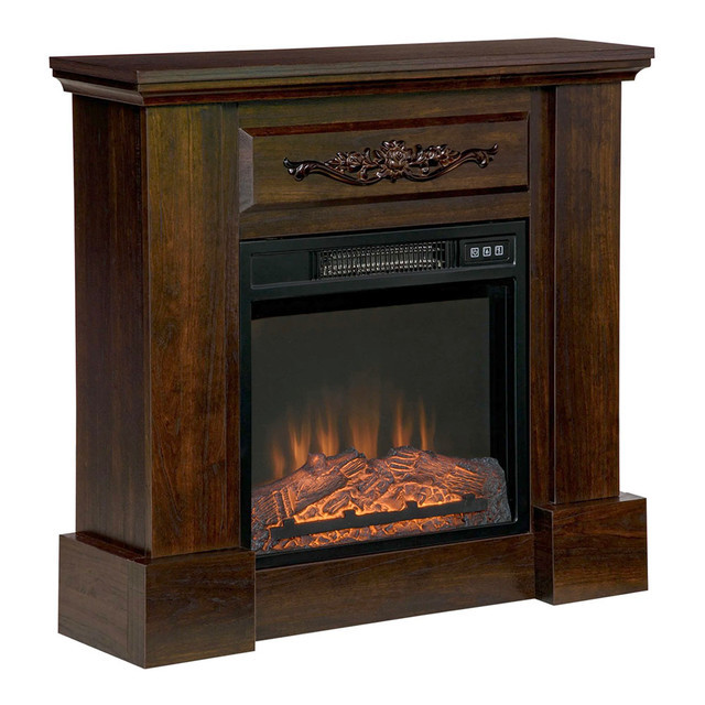 New!! STYLE KDI0123 Electric Infrared Fireplace Heater USA Pawn