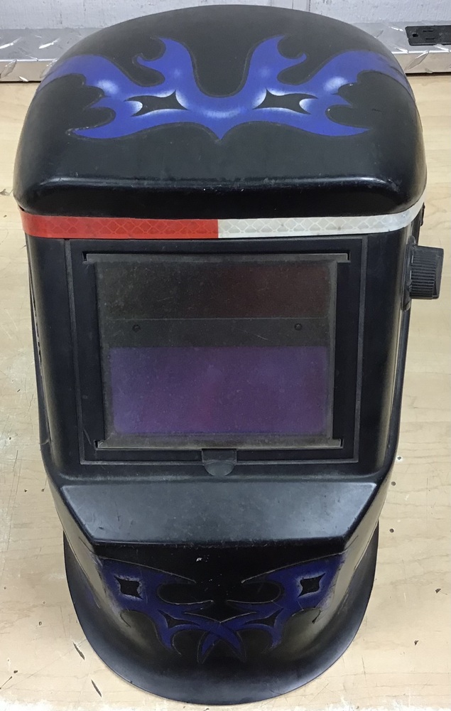 Chicago Electric 61610 Blue Design Auto Darkening Welding Helmet USA Pawn