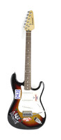 Johnson Strat Style Electric Guitar With Single Coil Pickups 6 - String Sunburst