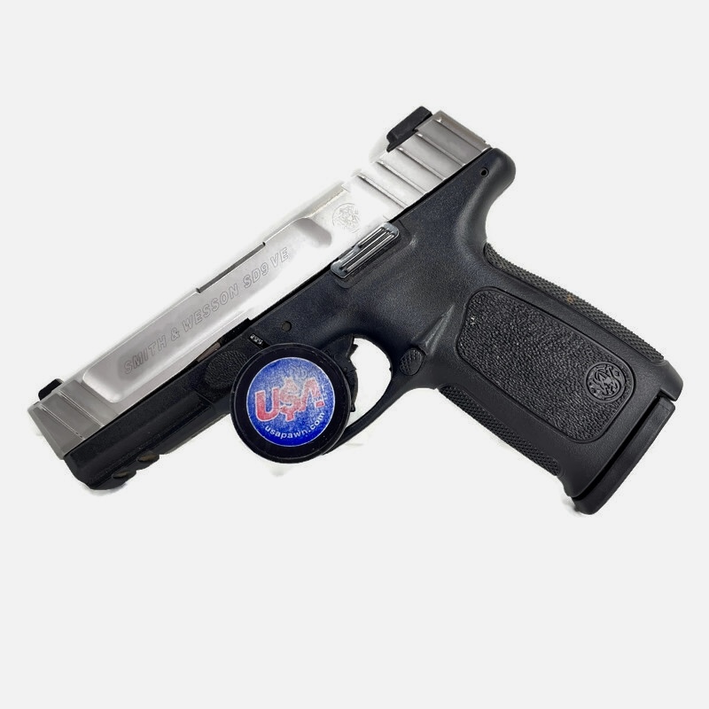 Smith And Wesson Sd9 Ve 9mm Cal Semi Automatic Pistol Usa Pawn