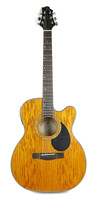 Samick Greg Bennett Designed OM4-CE Single Cut Acoustic Electric Guitar