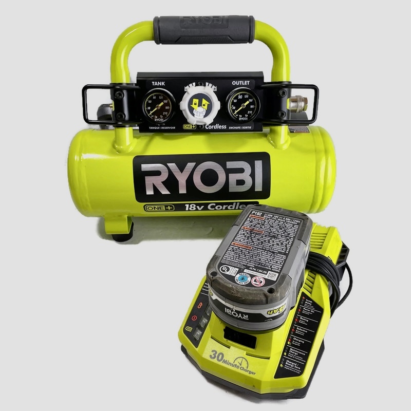 RYOBI P739 ONE+ 18V Cordless 1 Gal. Portable Air Compressor USA Pawn