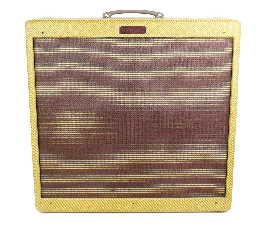 Fender Blues De Ville Made In USA 60W Tube Guitar Amplifier Tweed Covering