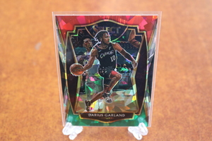 2020-21 Select Darius Garland Premier Level #161 RED WHITE GREEN CRACKED ICE