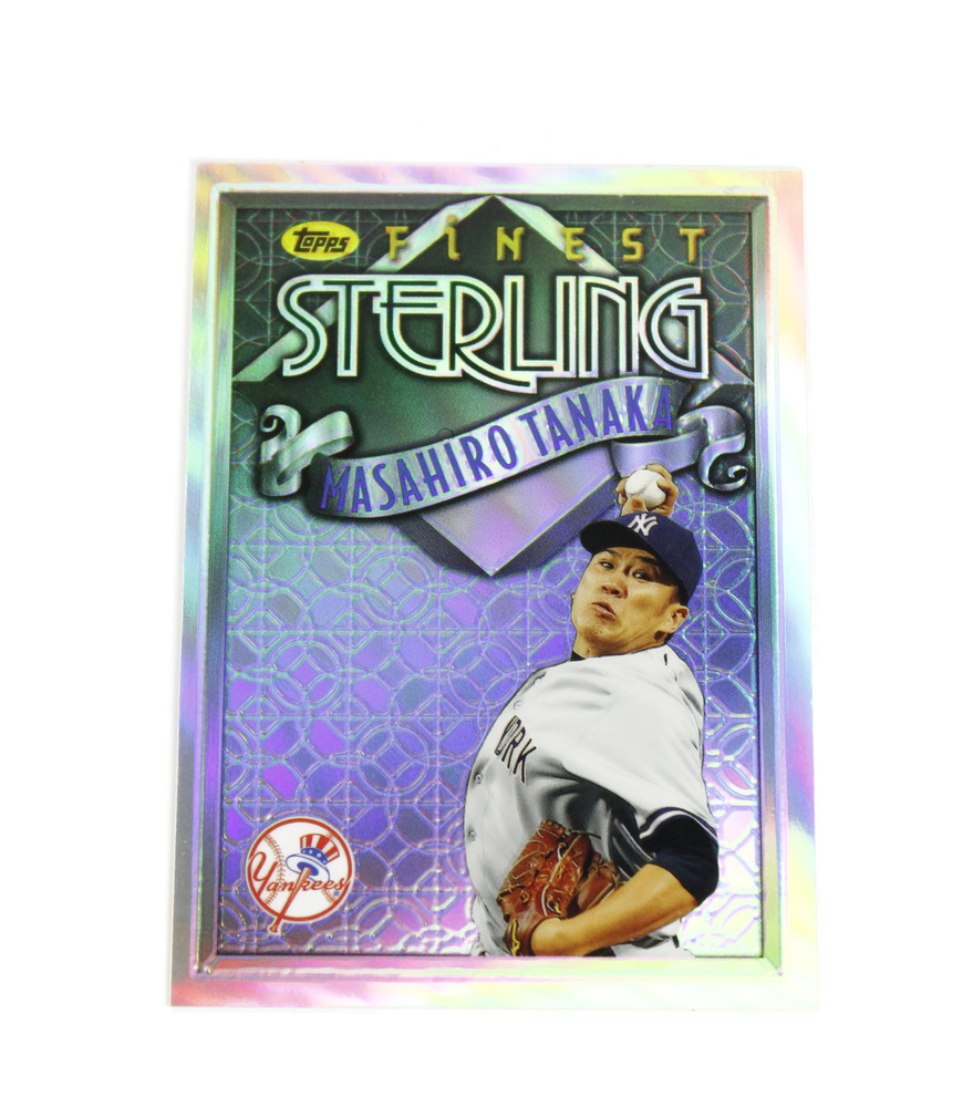 Masahiro Tanaka 2014 Topps Finest Sterling Parallel Rookie RC - New York Yankees