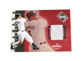 2002 Upper Deck Diamond Connection Baseball Card #203 Jeff Bagwell DC Jsy 605/77