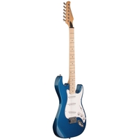Silvertone Blue/White Electric Guitar