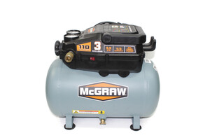 Mcgraw 3 Gallon 110psi Air Compressor 