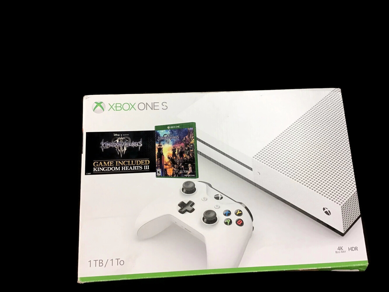 Microsoft Xbox One S 1TB White Console USA Pawn