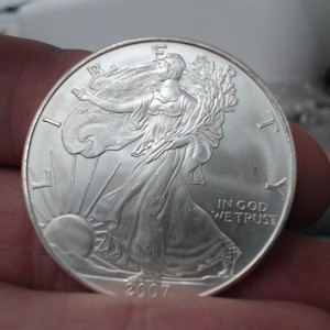 Assorted Silver Eagle 1 OZ Silver Round- Dates Vary