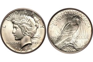 Assorted Peace Silver Dollar- Dates Vary!
