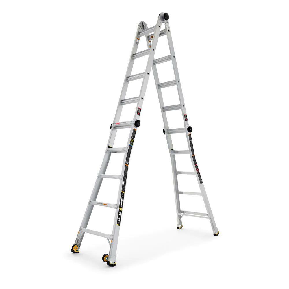 Like New!! Gorilla AL22 22FT Multipurpose Ladder USA Pawn