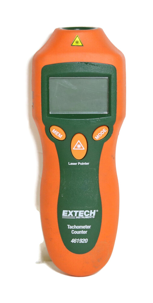EXTECH Instruments 461920 Mini Laser Photo Tachometer Counter Digital