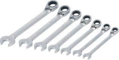 "Green Dot" Craftsman 7PC SAE Ratcheting Wrench Set