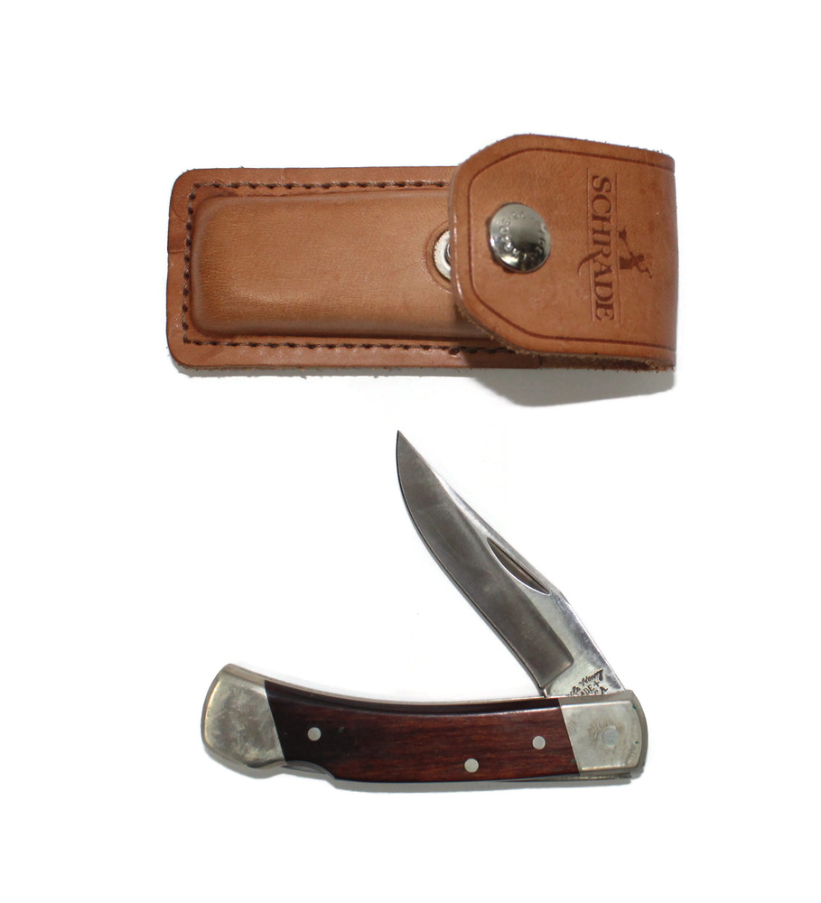 Schrade TB5 Folding Pocket Knife USA Pawn