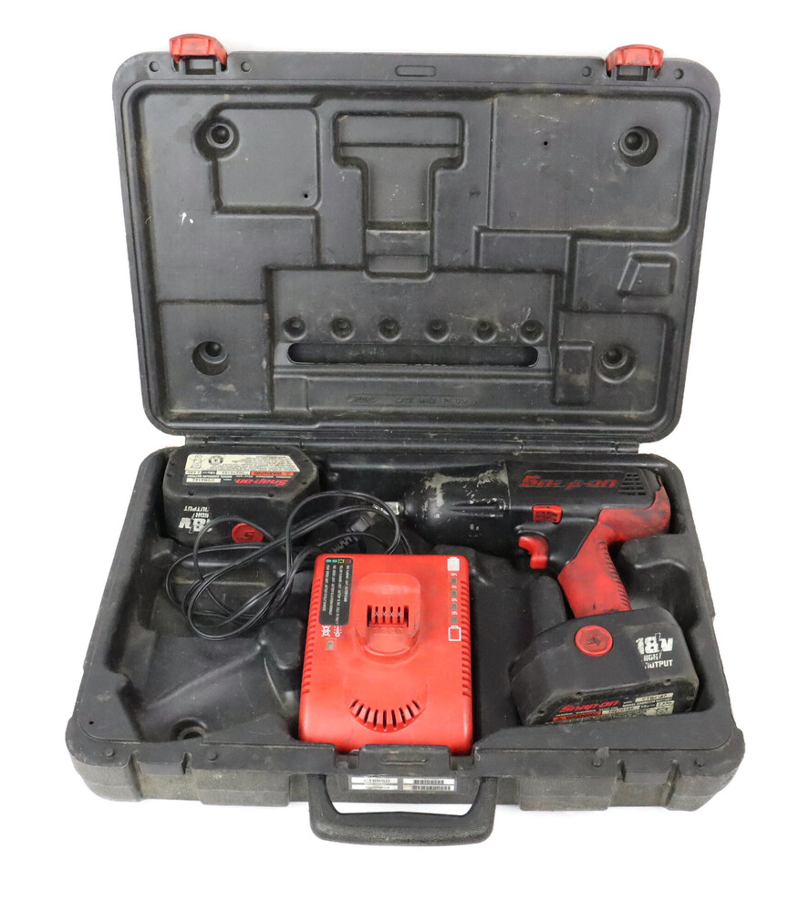 SnapOn 1/2" CT6850 18V Cordless Impact Wrench Battery & Charger with