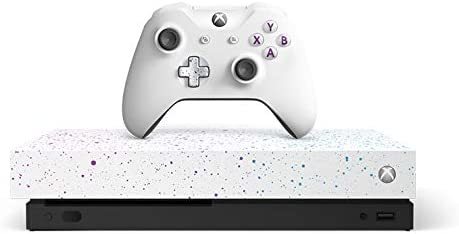 Microsoft Xbox One X 1787 Video Gaming Console- Splatter 