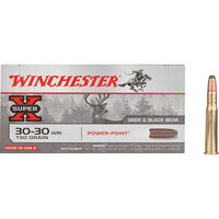 Winchester Super-X Power-Point .30-30 Winchester 150-Grain Rifle Ammunition
