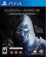Middle Earth Shadow of Mordor Game of the Year Edition- Playstation 4