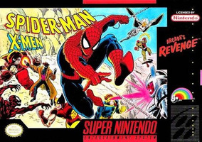 Spider-Man X-Men- SNES