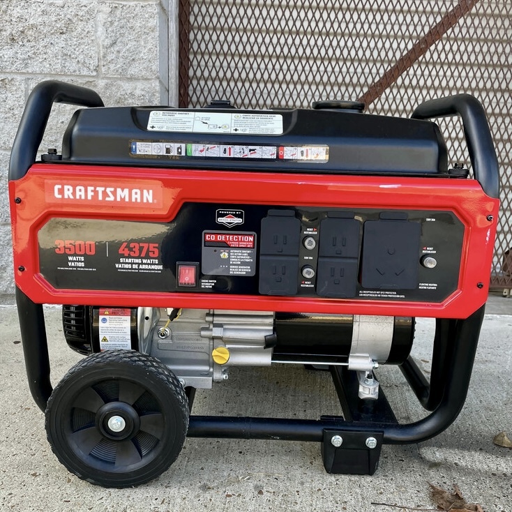 Craftsman 3500 3500-Watt Gasoline Portable Generator | USA Pawn