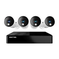 Night Owl Bluetooth 8 Channel DVR with 1TB Hard Drive, and 4 Wired 1080p HD Spot