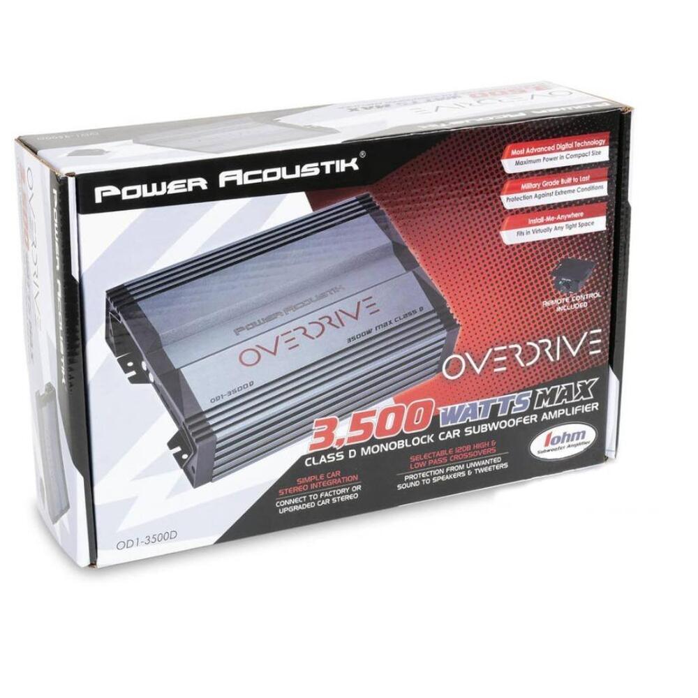 Power Acoustik 3500 Watt Amplifier USA Pawn