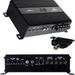 New- APMCRO-1500 Audiopipe Micro Class D 500 Watt Amp W/ Bass Remote 