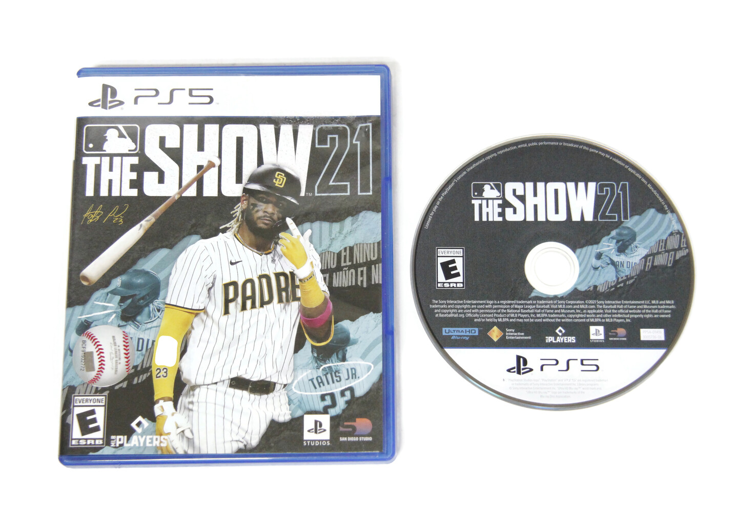 MLB The Show 21 Sony PlayStation 5 PS5 Video Game Disc and Case USA