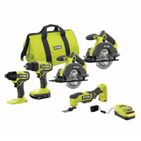 "GREEN DOT" RYOBI Cordless 6-Tool Combo Kit