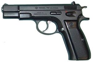 Czech CZ 75B 9MM Semi Automatic Pistol 