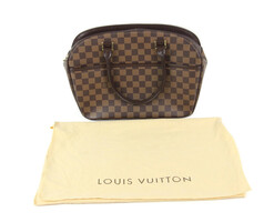 Louis Vuitton Damier Ebene Sarria Horizontal Luxury Ladies Handbag