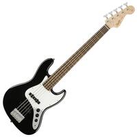 Fender Squier J Bass 5 String Bass Guitar- Made in China- Black/White