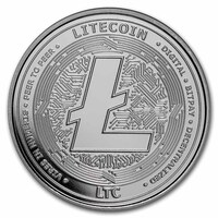 Litecoin 1 OZ Silver Round