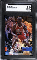 1997-98 Upper Deck UD3 Starstruck Refractor Michael Jordan card #23