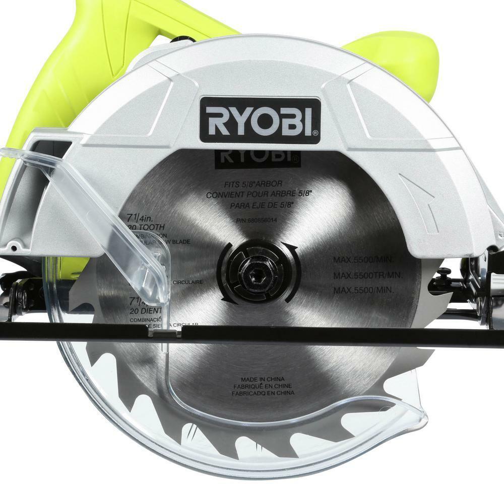 13 Amp Ryobi Circular Saw Csb125 Circular Saw RYOBI 13-Amp 7-1/4