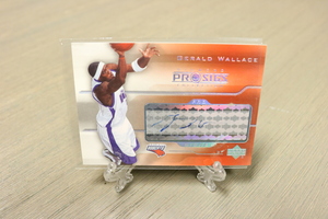 Gerald Wallace Upper Deck Diamond Collection Pro Sigs PS-GW 2004 Auto