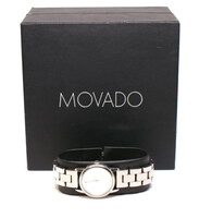 Movado Museum Womens Watch MO.01.3.14.6001 Stainless Steel Band Sapphire Crystal