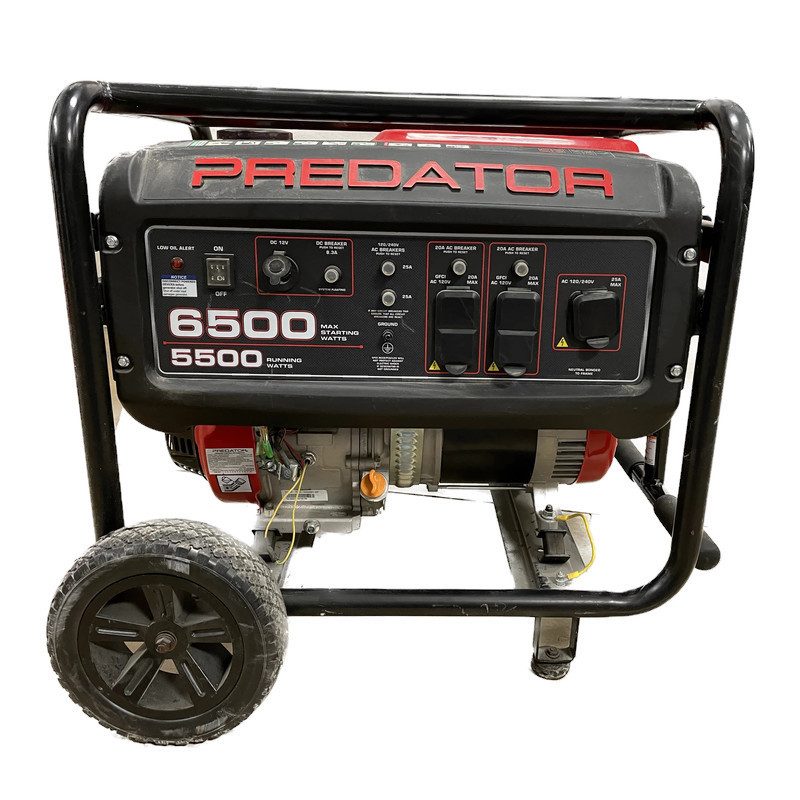 Predator 6500 Gas Powered Portable Generator USA Pawn