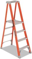 Louisville Davidson Ladders 4 Fiberglss Platform Step Ladder - 4 Step - 300 Lb 