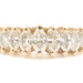 1.00 ctw Marquise Cut Diamond 14KT Yellow Gold Women's Anniversary Ring 3.6g