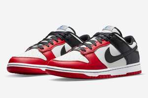 Nike Dunk Low EMB NBA 75th Anniversary Chicago Size 12