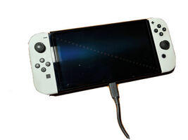 Nintendo heg-001 OLED Switch with Charger and Dock