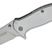 Kershaw 1730SS Zing Assisted Flipper Knife 3" Bead Blast Plain Blade, Stainless 