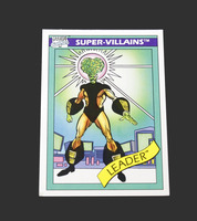 1990 Marvel Comics Universe Series 1 Super Villains LEADER Trading Card #70