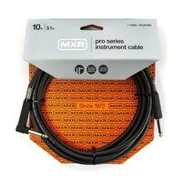 Dunlop DUN-DCIX10R MXR Pro Series Guitar Cable, Right Angle/Straight - 10 Foot