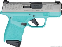 NEW!!! SPRINGFIELD Hellcat Robins Egg Blue 9mm Pistol